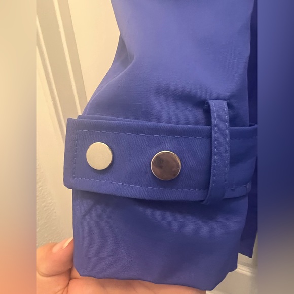 BeBe NWT blue coat with belt - Picture 9 of 16